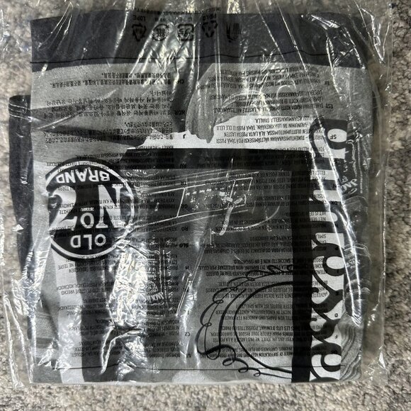 Jack Daniel's Shirt Mens Extra Large Black Acid Wash Happy Hour Old No 7 Graphic - Picture 2 of 8